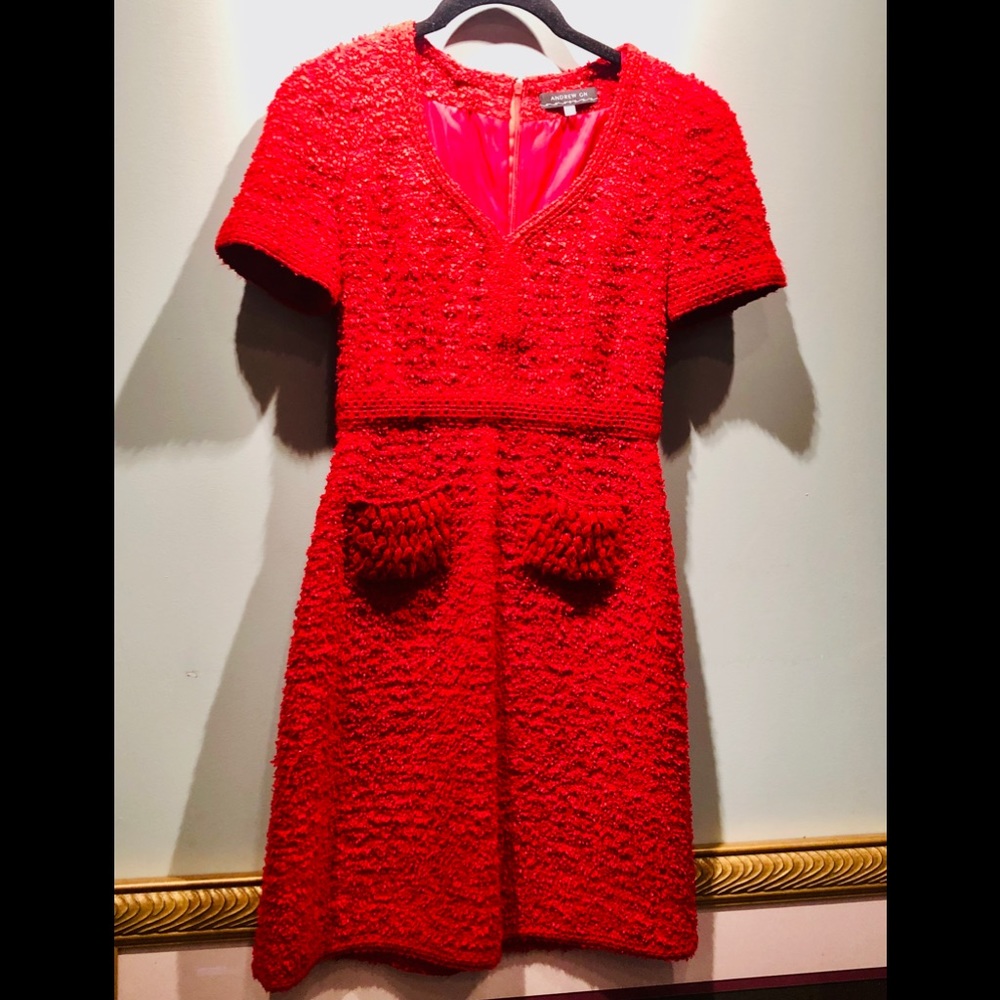 Andrew GN Red Dress